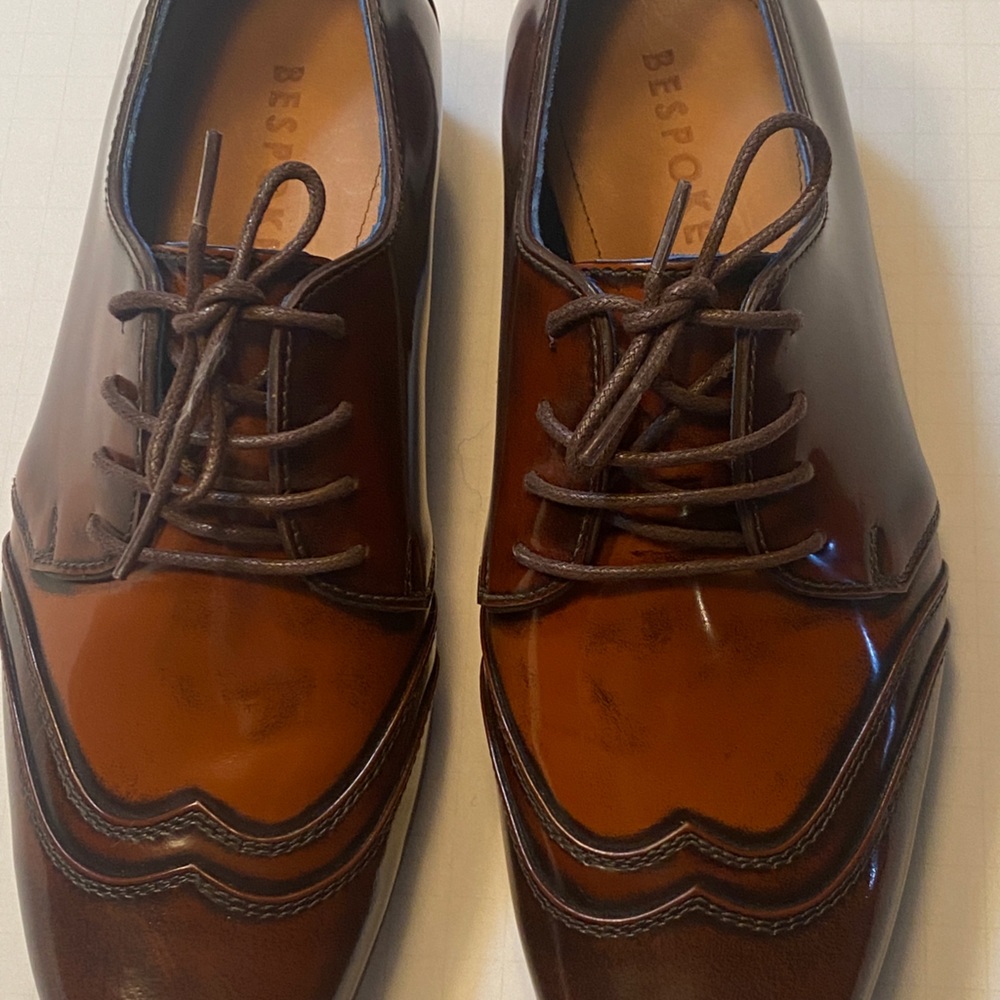 Bespoke Two Tone shoes, custom made, never worn